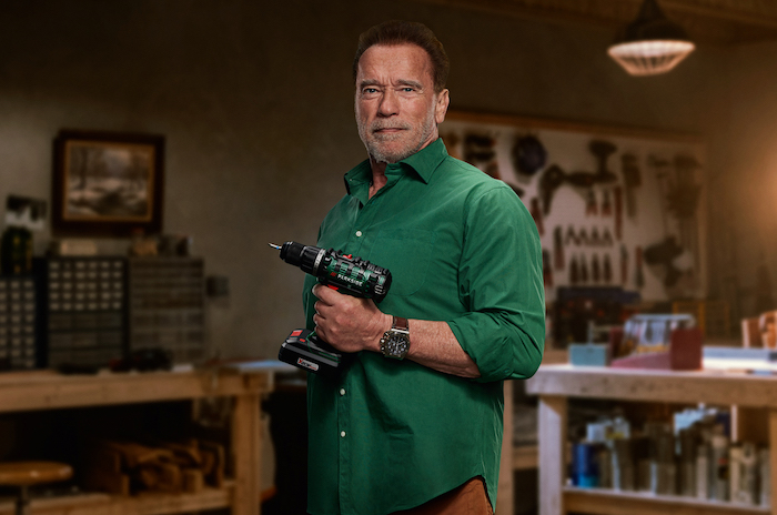 Tváří značky Parkside se stal Arnold Schwarzenegger, zdroj: Parkside