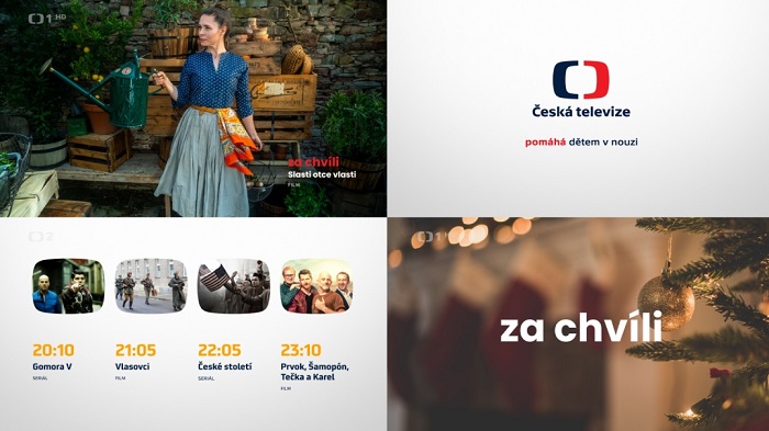 Upravená vizuální identita České televize, zdroj: ČT