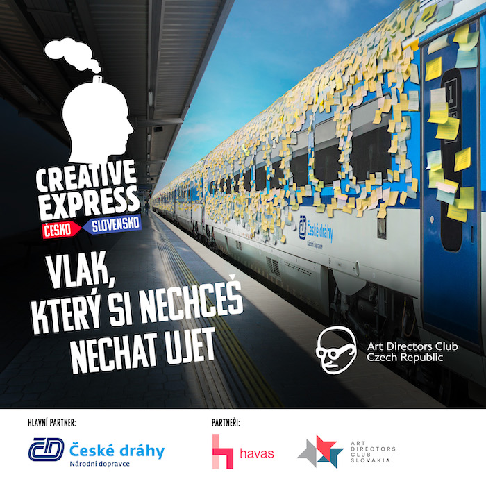 Klíčový vizuál k lokálnímu kolu soutěže pro mladé kreativce Creative Express, zdroj: ADC