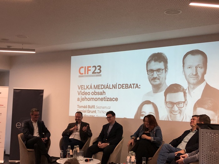Diskuse na Czech Internet Forum 2023, zdroj. MediaGuru.cz