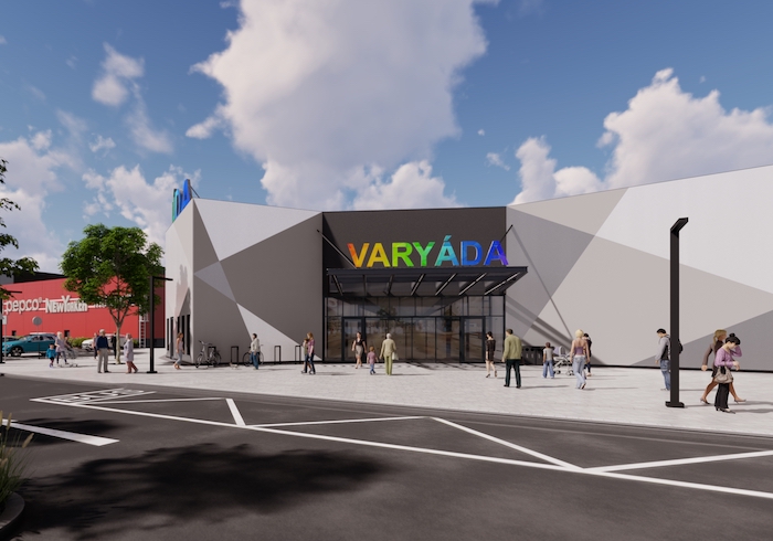 Dostavba a rekonstrukce nákupního centra Varyáda bude stát více než 40 milionů euro, zdroj: EPG Group.