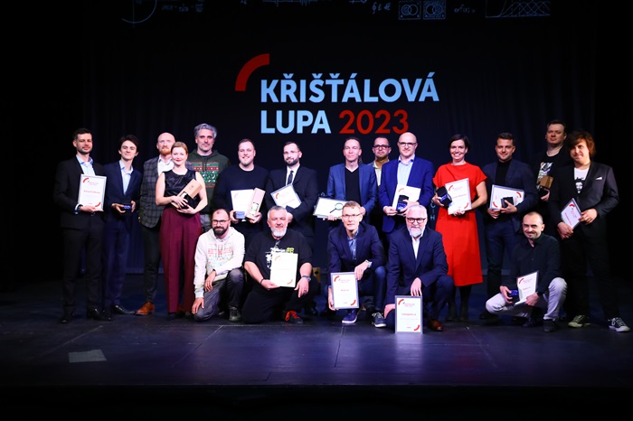 Vítězové v jednotlivých kategoriích letošního ročníku soutěže Křišťálová Lupa, zdroj: Internet Info
