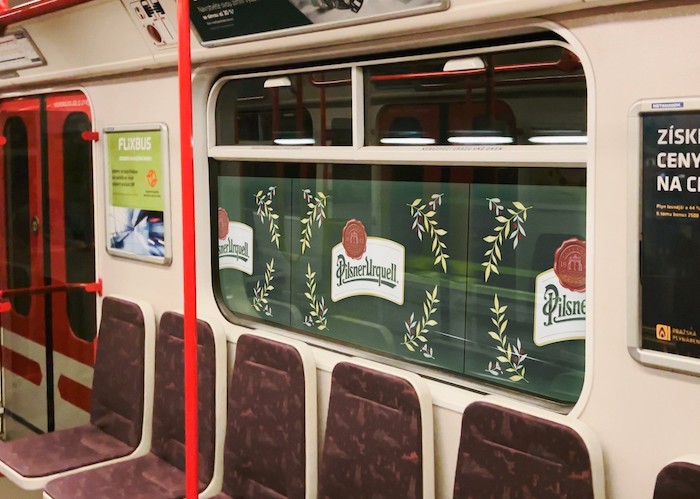 Animace v tunelu přibudou i na lince metra B