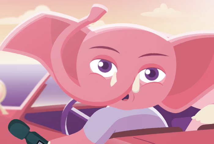 Růžový slon v letní kampani ladí „pozitivní vibrace"