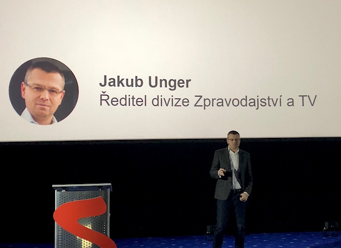 Jakub Unger na konferenci Seznam Forum, foto: MediaGuru.cz