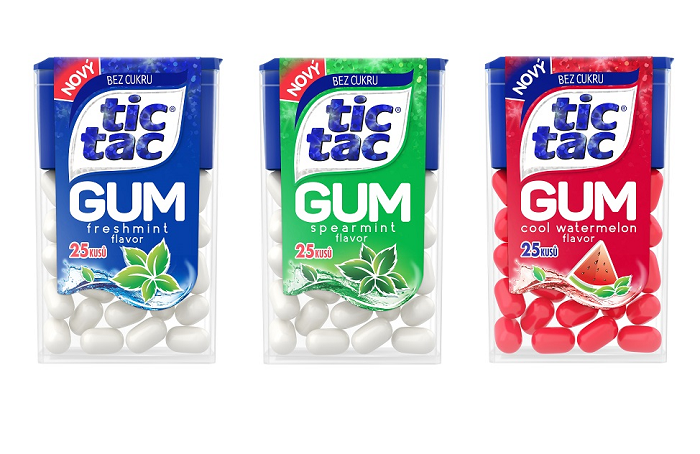 Tic Tac Gum už na českém trhu, foto: Ferrero