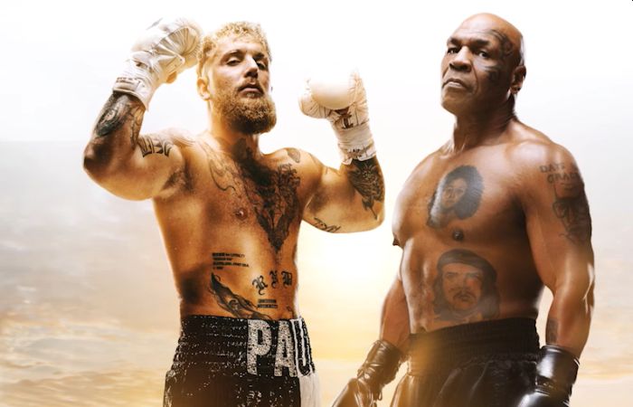 Očekávaný boxerský duel Jake Paul vs. Mike Tyson uvidí předplatitelé Netflixu v listopadu. Foto: Netflix