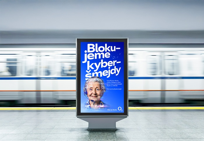 Vizuál kampaně O2, zdroj: O2