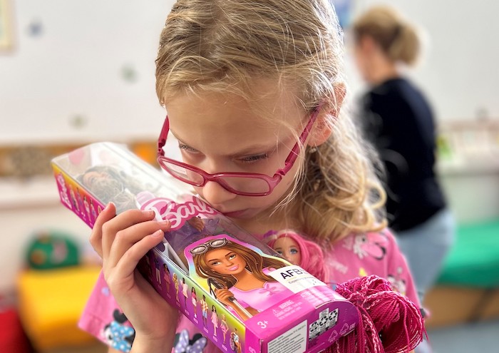 Nadace Leontinka se spojuje s Nevidomou Barbie