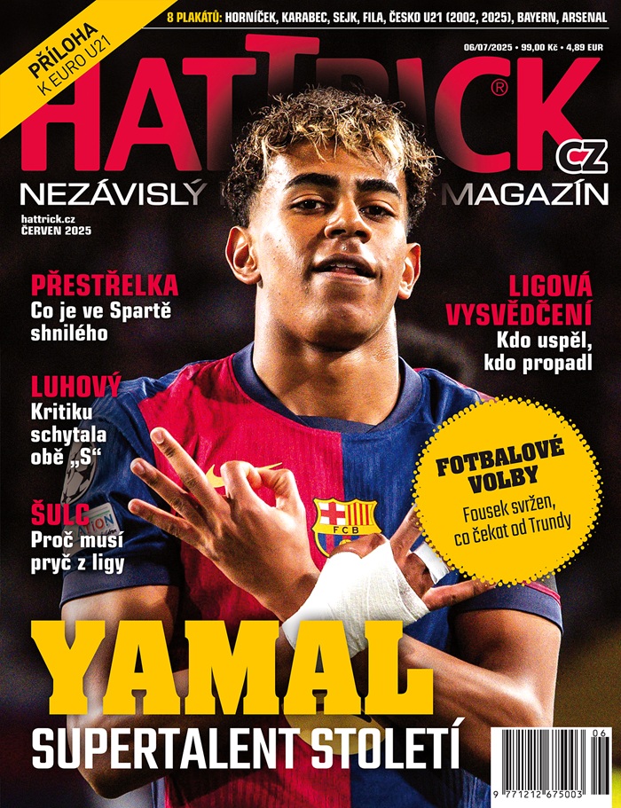 Titulní strana červnového vydání magazínu Hattrick, zdroj: Watch Star Media