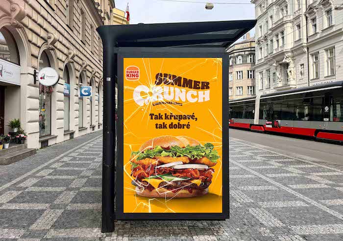 Klíčový vizuál k nové kampani řetězce Burger King, zdroj: Burger King