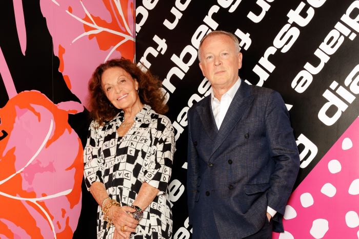 Diane von Fustenberg a Graziano De Boni, zdroj: Zalando