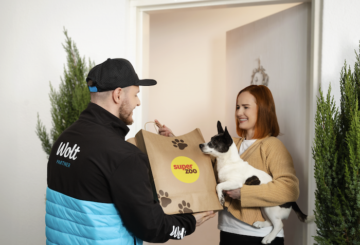 Expresní doručení online nákupu nabízí Super zoo po celé České republice, zdroj: Super zoo.