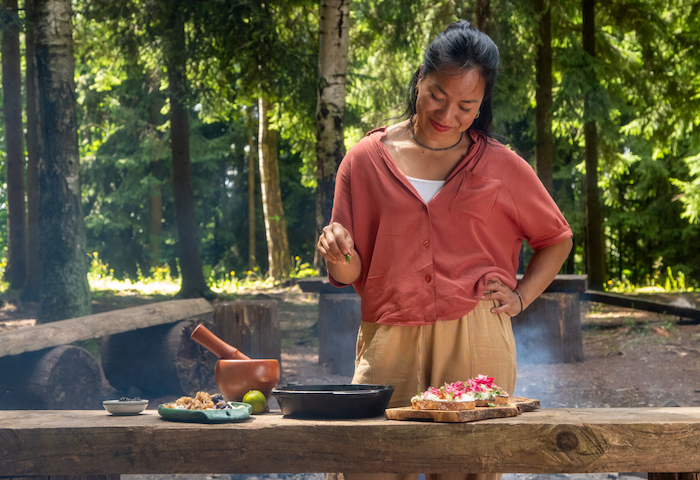 4camping natočil ASMR videa s influencerkou Chilli Ta