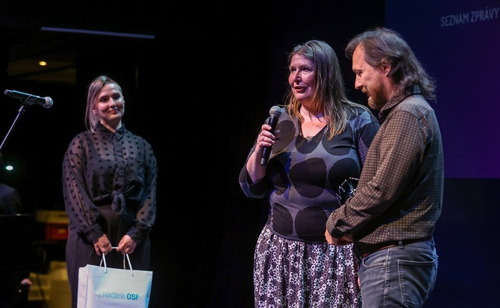 Kateřina Mahdalová a Michal Škop, kredit: Ondřej Besperát, Zdeněk Chaloupka pro Nadaci OSF