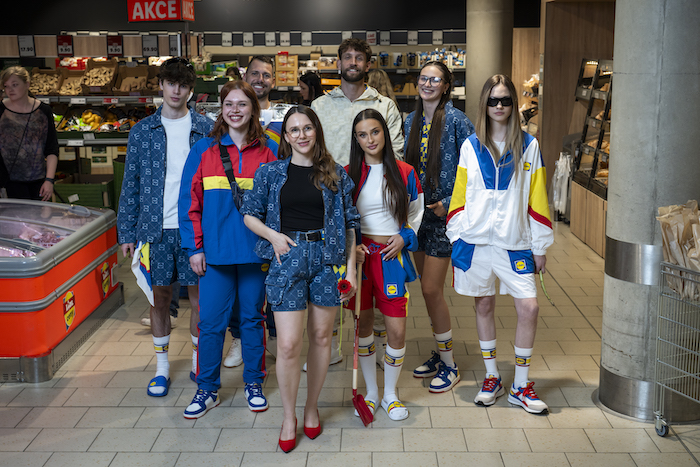 Lidl uspořádal na prodejně vlastní fashion show