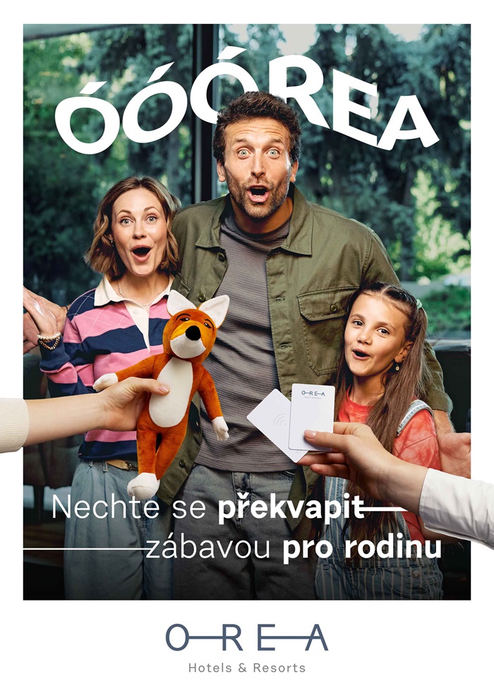 Vizuál nové kampaně společnosti Orea Hotels & Resorts, zdroj: Orea