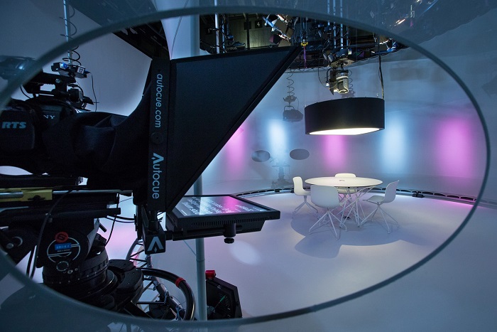 Nové studio OVM, foto: Česká televize