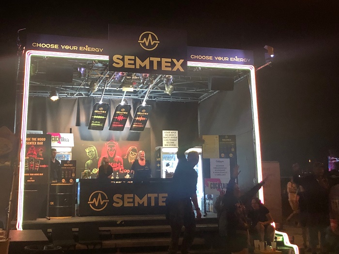 Aktivace značky Semtex na Colours of Ostrava, foto. MediaGuru.cz