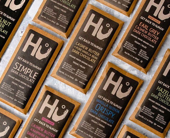 Hu, jedna ze značek, do které letos společnost Mondelēz zainvestovala, se inspiruje dietou paleo, zdroj: FB Hu.