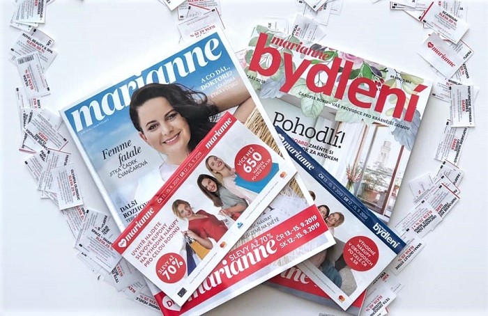 Vydání časopisů při příležitosti Dnů Marianne 2019, zdroj: Burda International CZ
