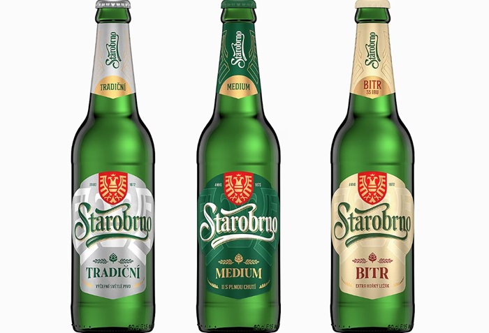 Starobrno představuje nové obaly s regionálními prvky