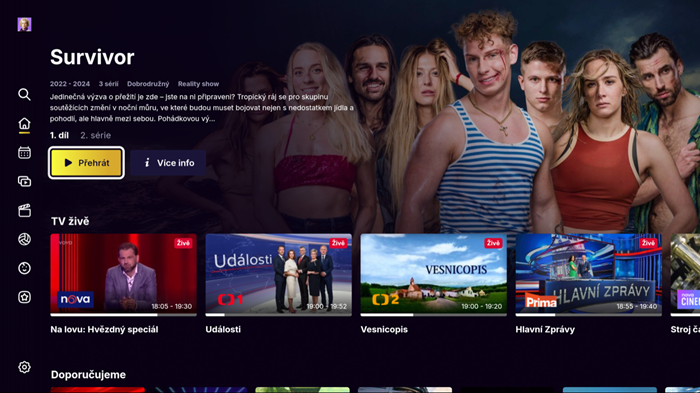 Oneplay má po spojení Voyo a O2TV 1,4 mil. předplatitelů