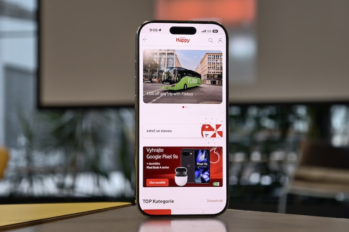 Vodafone uvádí novou aplikaci i věrnostní program