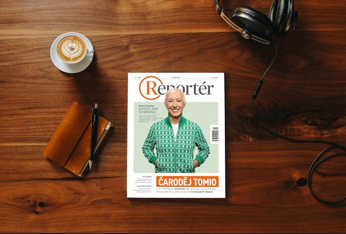 Magazín Reportér po jedenácti letech upravuje grafickou podobu