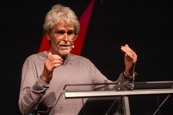 Sir John Hegarty na konferenci Brand Management v Praze 3. října, ,zdroj: Blue Events