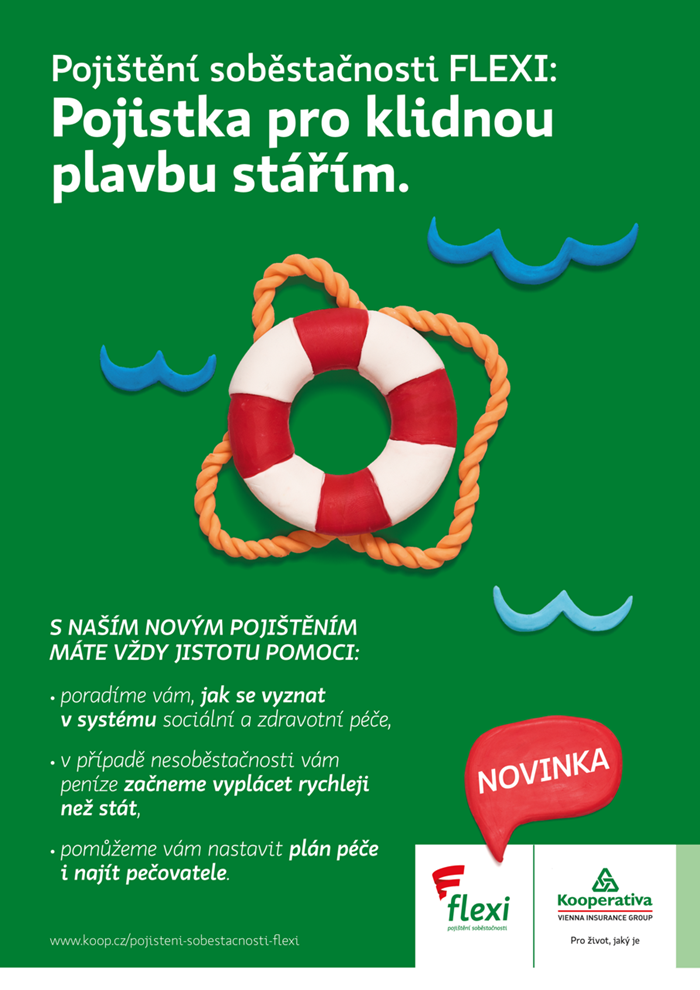 Nový reklamní vizuál značky Kooperativa, zdroj: Kooperativa