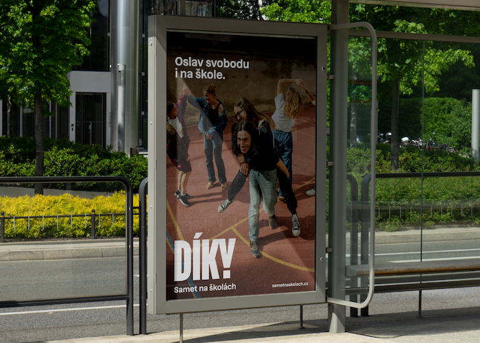 Díky, že můžem má novou identitu od Studia Najbrt