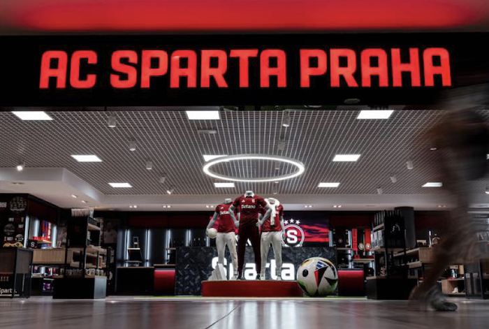 Cenu za kreativitu získal fan shop AC Sparta Praha, zdroj: POPAI Awards.