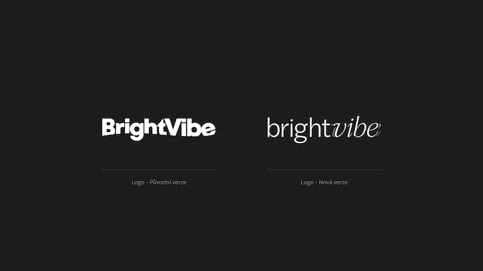 Agentura BrightVibe mění svou vizuální identitu, zdroj: BrightVibe.