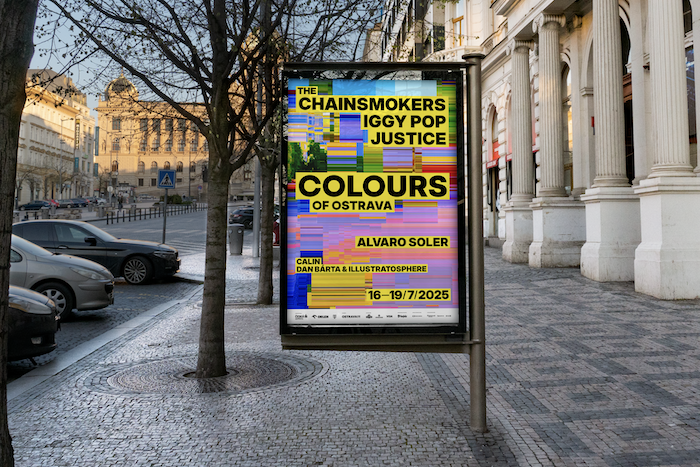 Colours of Ostrava mají novou identitu od Najbrta