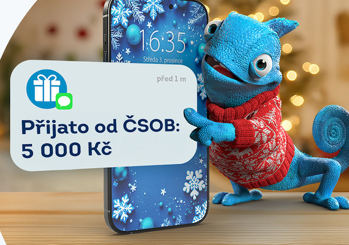 ČSOB v kampani rozdělí klientům 10 milionů korun