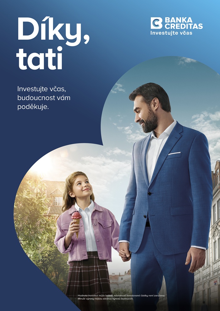 Nový komunikační vizuál Banky Creditas, zdroj: Banka Creditas