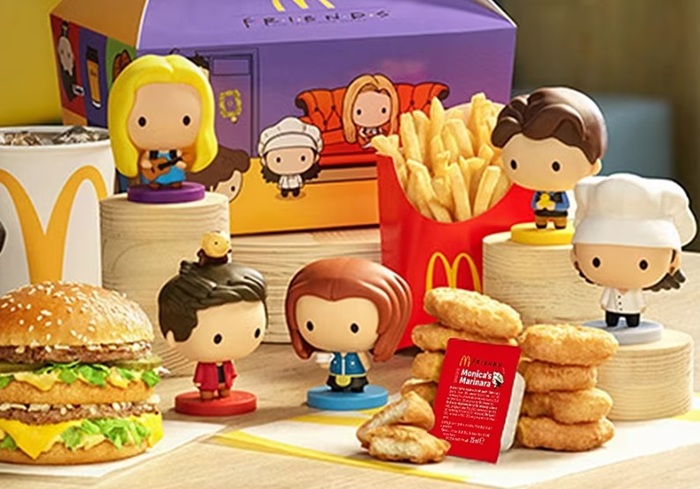 McDonald's uvádí limitovanou edici Friends Menu
