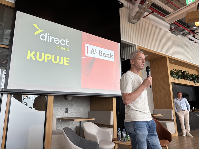 Direct vstupuje do bankovnictví, kupuje rakouskou A1 Bank