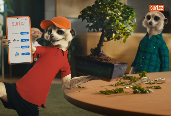 Suri.cz představuje kampaní s trojicí surikat své hodnoty