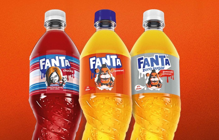 Fanta se v kampani spojuje s hororovými ikonami