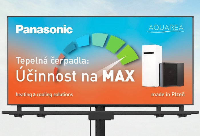 Ukázka klíčového vizuálu z kampaně Panasonic, zdroj: Panasonic