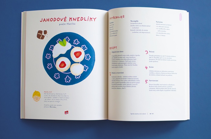 Ukázka z kuchařky Špetka úsměvu, hrst radosti, zdroj: Fuse