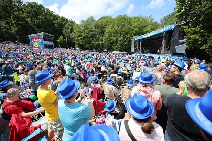 Koncert Rádia Blaník na Konopišti navštívilo více než 12 tisíc lidí