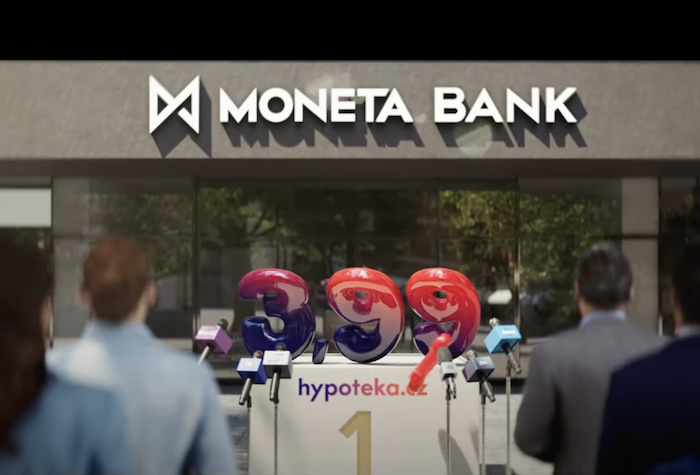 Moneta kampaní podpoří svou nabídku hypotéky