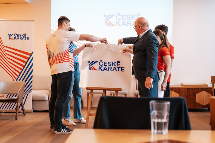 Z představení nového loga České svazu karate, zdroj: Český svaz karate