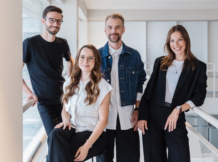 Zleva: Michal Marek, Tereza Hadrbolcová, Václav Rambousek a Nikola Kněžourová, zdroj: Ogilvy PR