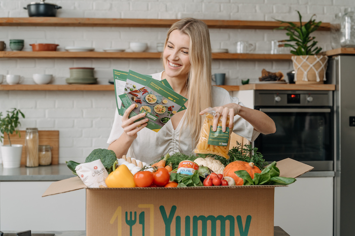 Jitka Nováčková se spojuje se službou Yummy, zdroj: Yummy.