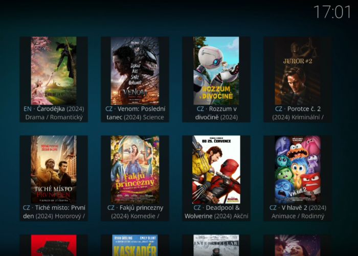 Na Stream Cinema Community bylo možné najít leckdy filmy ve výrazně vyšší kvalitě než na samotných streamovacích službách. Foto: KODI
