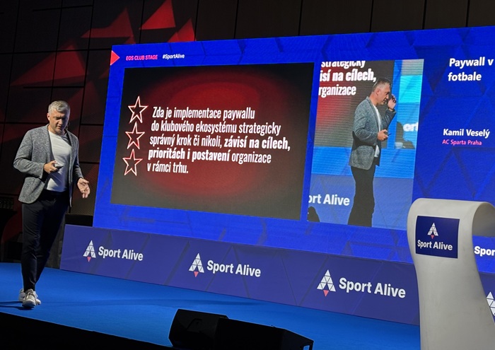 Kamil Veselý na Sport Alive 2025, zdroj: MediaGuru.cz